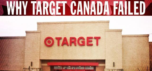why target failed in canada